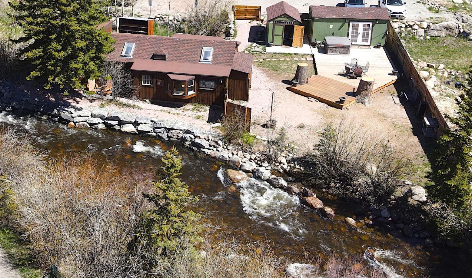 Thorpe On The Water. Creekside Nederland Cabin. Extérieur photo